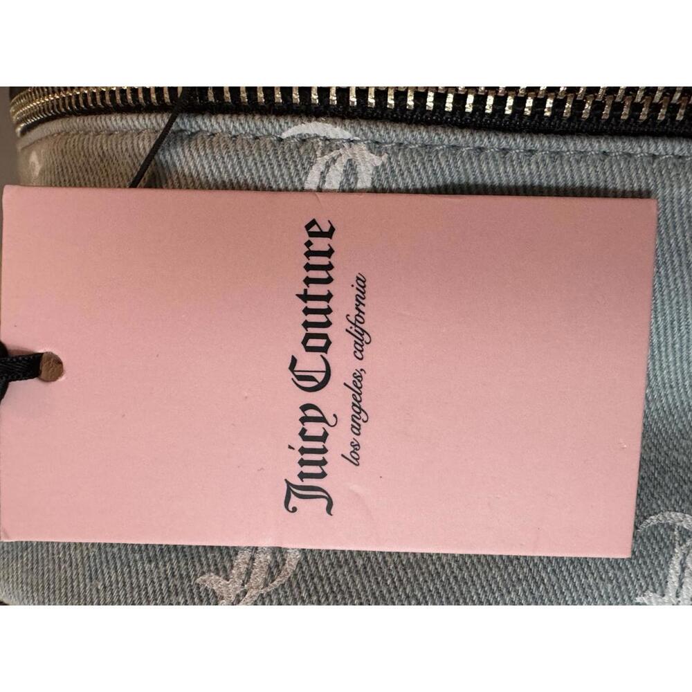 Juicy Couture Light Blue Denim Mini Backpack - Picture 6 of 6